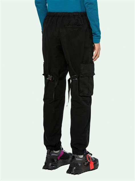 off white parachute cargo pants